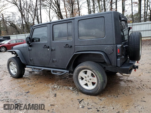 2007 Jeep Wrangler Unlimited Sahara with VIN 1J4GB59157L205933, listed as a Copart auction lot 49092795 with 364,193 mi miles and Salvage title. Bid and sale history available at DreamBid. Image 2.