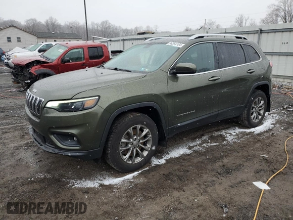 2020 Jeep Cherokee Latitude Plus z VIN 1C4PJMLXXLD518321, wystawiony jako Copart lot #86554184 z przebiegiem 76 611 mil mil oraz Szkoda całkowita • Salvage title. Historia ofert i sprzedaży dostępna na DreamBid. Obrazek 1.