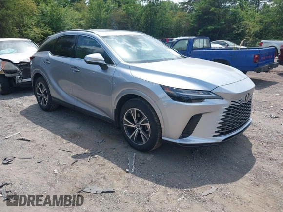 2024 Lexus RX 350 with VIN JTJCHMAAXR2020243, listed as a IAAI auction lot 42163373 with 6,970 mi miles and . Bid and sale history available at DreamBid. Image 1.