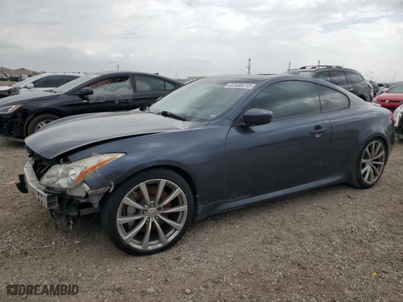 2010 Infiniti G37 Coupe Anniversary Edition with VIN JN1CV6EK0AM102939, listed as a Copart auction lot 47538715 with 165448 miles and Clean Title. Bid and sale history available at carsss.com. Image 1.