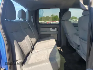 2011 Ford F-150 XL with VIN 1FTFW1EFXBFA13768, listed as a Copart auction lot 63580345 with 201,816 mi miles and Salvage title. Bid and sale history available at DreamBid. Image 10.