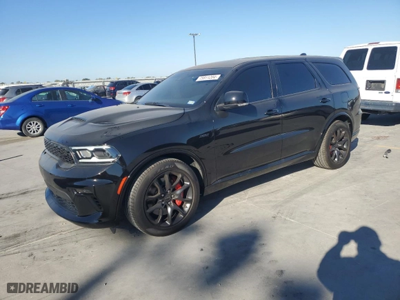 2022 Dodge Durango SRT 392 with VIN 1C4SDJGJ6NC202705, listed as a Copart auction lot 75911204 with 13,485 mi miles and Salvage Title. Bid and sale history available at carsss.com. Image 1.