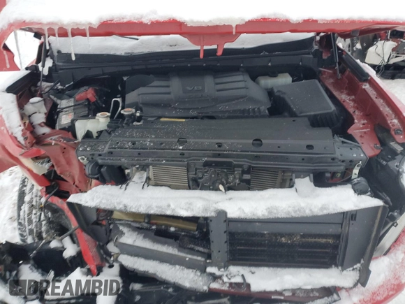 2024 Nissan Titan Pro-4X with VIN 1N6AA1ED6RN101155, listed as a Copart auction lot 41508525 with 16,622 mi miles and Salvage title. Bid and sale history available at DreamBid. Image 11.
