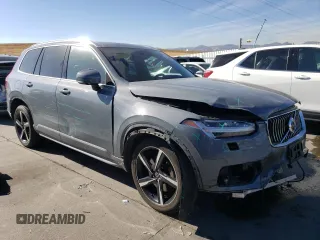2021 Volvo XC90 Momentum with VIN YV4102PK8M1704922, listed as a Copart auction lot 78708704 with 43,750 mi miles and Salvage Title. Bid and sale history available at carsss.com. Image 4.