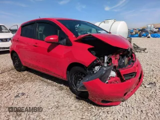 2014 Toyota Yaris L with VIN JTDKTUD36ED577725, listed as a Copart auction lot 52827275 with 161,152 mi miles and Salvage Title. Bid and sale history available at carsss.com. Image 4.