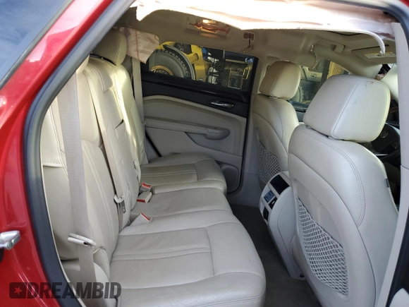 2010 Cadillac SRX Luxury Collection with VIN 3GYFNDEY5AS608716, listed as a Copart auction lot 46434825 with 117,323 mi miles and Salvage Title. Bid and sale history available at carsss.com. Image 10.