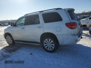 2016 Toyota Sequoia Platinum with VIN 5TDDW5G17GS147483, listed as a Copart auction lot 46174615 with 201,284 mi miles and Salvage Title. Bid and sale history available at carsss.com. Image 2.
