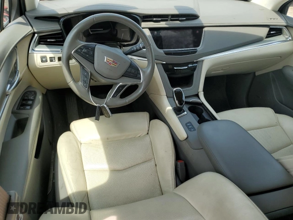 2017 Cadillac XT5 Premium Luxury AWD with VIN 1GYKNERS0HZ283738, listed as a Copart auction lot 51661985 with Not provided miles and Salvage title. Bid and sale history available at DreamBid. Image 8.