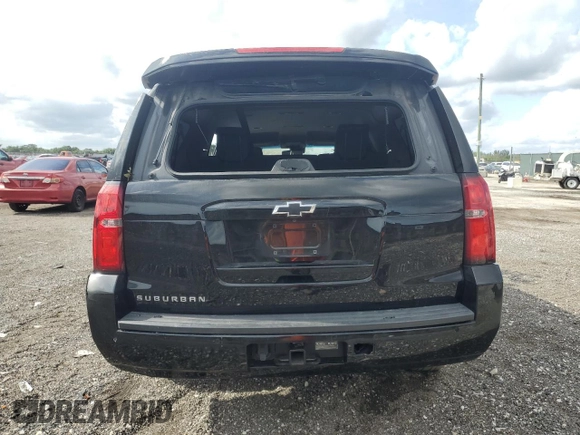 2018 Chevrolet Suburban LT with VIN 1GNSCHKC5JR167500, listed as a Copart auction lot 86844974 with 0 mi miles and Non Repairable. Bid and sale history available at carsss.com. Image 6.