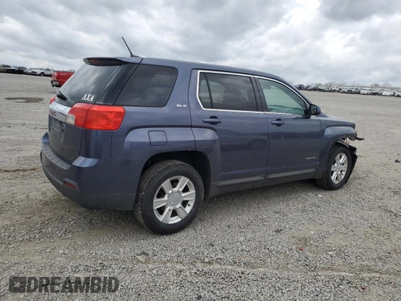 2013 GMC Terrain SLE with VIN 2GKALMEK5D6179733, listed as a Copart auction lot 51626855 with 139,710 mi miles and Salvage title. Bid and sale history available at DreamBid. Image 3.