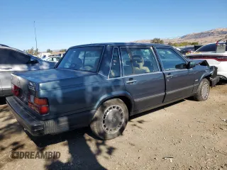 1989 Volvo 740 with VIN YV1FX8842K1375813, listed as a Copart auction lot 78511954 with 142,838 mi miles and Non Repairable. Bid and sale history available at carsss.com. Image 3.