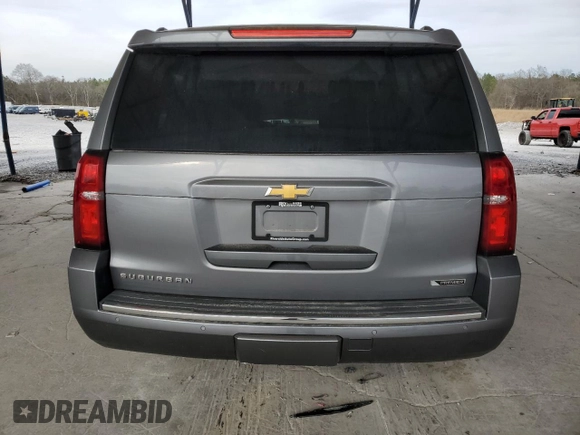 2018 Chevrolet Suburban Premier with VIN 1GNSCJKC1JR203318, listed as a Copart auction lot 44690745 with 120,137 mi miles and Salvage title. Bid and sale history available at DreamBid. Image 6.