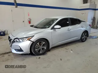 2021 Nissan Sentra SV z VIN 3N1AB8CV9MY239372, wystawiony jako Copart lot #88910895 z przebiegiem 40 921 mil mil oraz Czysty tytuł • Clean title. Historia ofert i sprzedaży dostępna na DreamBid. Obrazek 1.