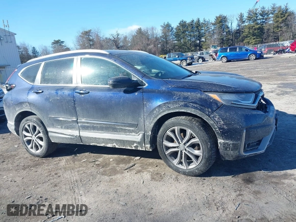 2020 Honda CR-V Touring with VIN 2HKRW2H9XLH605106, listed as a IAAI auction lot 41434008 with Not Provided miles and . Bid and sale history available at DreamBid. Image 12.