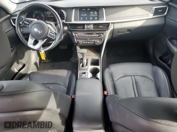 2020 Kia Optima Hybrid EX with VIN KNAGU4LE2L5040747, listed as a Copart auction lot 49505515 with 66,315 mi miles and Salvage Title. Bid and sale history available at carsss.com. Image 8.