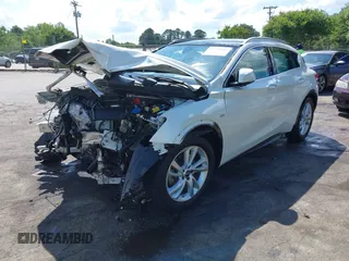 2019 Infiniti QX30 Luxe with VIN SJKCH5CP3KA009376, listed as a IAAI auction lot 42235934 with 46,590 mi miles and . Bid and sale history available at DreamBid. Image 17.