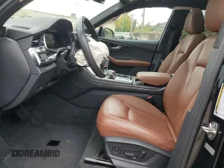 2021 Audi Q7 Premium with VIN WA1AJAF7XMD026559, listed as a Copart auction lot 74048224 with 59,648 mi miles and Salvage title. Bid and sale history available at DreamBid. Image 7.