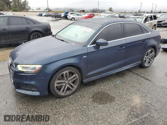 2019 Audi A3 Sedan S line Premium Plus with VIN WAUJEGFF6KA084670, listed as a Copart auction lot 39219814 with 53,151 mi miles. Bid and sale history available at carsss.com. Image 1.