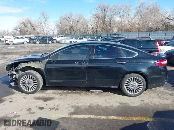 2016 Ford Fusion Titanium with VIN 3FA6P0K9XGR152837, listed as a IAAI auction lot 41647436 with 196,700 mi miles. Bid and sale history available at carsss.com. Image 14.