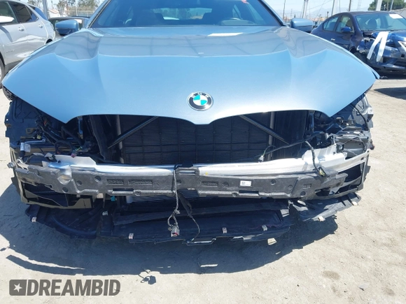 2022 BMW 8 Series 840i with VIN WBAGV2C09NCH74342, listed as a IAAI auction lot 42326824 with 12,745 mi miles and . Bid and sale history available at DreamBid. Image 6.