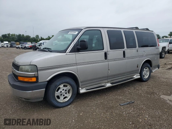 2005 Chevrolet Express Cargo Van YF7 Upfitter with VIN 1GBFG15T251269153, listed as a Copart auction lot 65033594 with 260,886 mi miles and Clean Title. Bid and sale history available at carsss.com. Image 1.