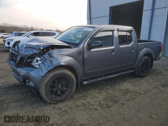 2021 Nissan Frontier SV with VIN 1N6ED0EB9MN708435, listed as a Copart auction lot 85805844 with 29,248 mi miles and Salvage title. Bid and sale history available at DreamBid. Image 1.