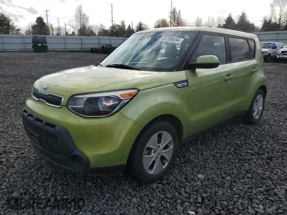 2016 Kia Soul with VIN KNDJN2A20G7858703, listed as a Copart auction lot 81199854 with 106,405 mi miles and Salvage Title. Bid and sale history available at DreamBid. Image 1.