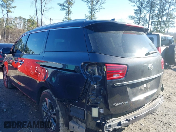 2020 Kia Sedona EX with VIN KNDMC5C19L6617750, listed as a IAAI auction lot 41772439 with 59,635 mi miles. Bid and sale history available at carsss.com. Image 14.