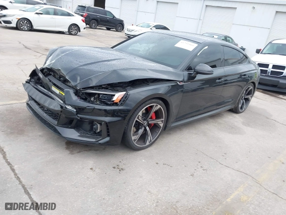 2019 Audi RS 5 Sportback with VIN WUABWCF56KA901417, listed as a IAAI auction lot 41731960 with 35,510 mi miles. Bid and sale history available at carsss.com. Image 17.