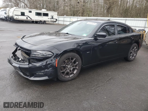 2018 Dodge Charger GT with VIN 2C3CDXJGXJH197993, listed as a Copart auction lot 51619225 with 95,480 mi miles and Salvage Title. Bid and sale history available at DreamBid. Image 1.