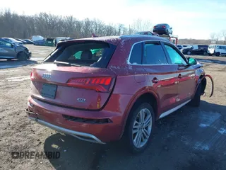 2018 Audi Q5 Premium Plus with VIN WA1BNAFY8J2120240, listed as a IAAI auction lot 41154361 with 77,848 mi miles. Bid and sale history available at carsss.com. Image 20.