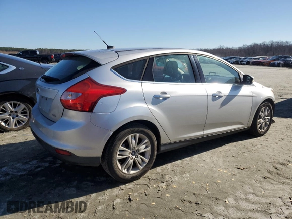 2012 Ford Focus SEL with VIN 1FAHP3M27CL316886, listed as a Copart auction lot 45092975 with 137,055 mi miles and Salvage Title. Bid and sale history available at carsss.com. Image 3.