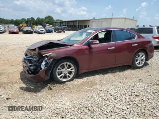 2012 Nissan Maxima S with VIN 1N4AA5AP1CC811468, listed as a Copart auction lot 62417135 with 62,802 mi miles and Salvage title. Bid and sale history available at DreamBid. Image 1.