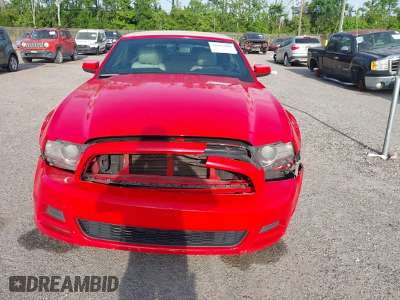 2014 Ford Mustang V6 with VIN 1ZVBP8EM9E5275890, listed as a IAAI auction lot 42101000 with 176,628 mi miles. Bid and sale history available at carsss.com. Image 6.