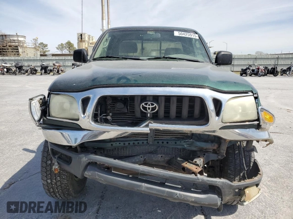 2004 Toyota Tacoma with VIN 5TEWN72N24Z345159, listed as a Copart auction lot 50425915 with 174,602 mi miles and Salvage Title. Bid and sale history available at DreamBid. Image 5.