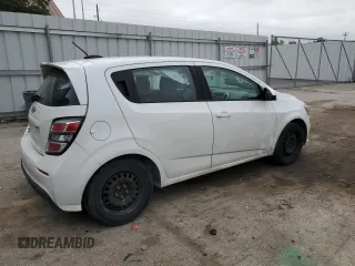 2017 Chevrolet Sonic LT with VIN 1G1JG6SH0H4177229, listed as a Copart auction lot 58264135 with 120,953 mi miles and Salvage title. Bid and sale history available at DreamBid. Image 3.