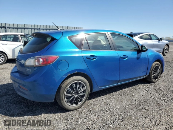 2013 Mazda 3 GX with VIN JM1BL1KF3D1726846, listed as a Copart auction lot 54713885 with 163,873 mi miles and Clean Title. Bid and sale history available at carsss.com. Image 3.