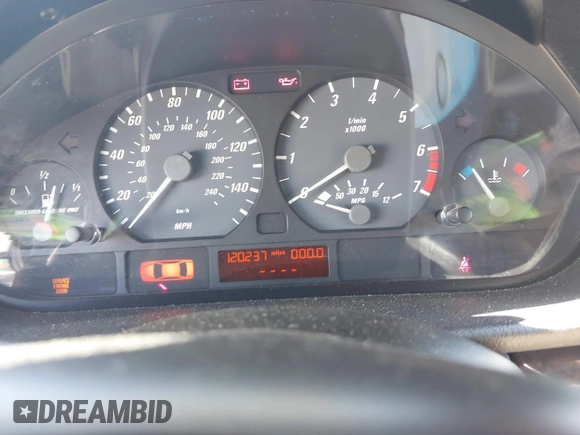 2000 BMW 3 Series with VIN WBABR3340YEG02068, listed as a IAAI auction lot 42261160 with 120,237 mi miles and . Bid and sale history available at DreamBid. Image 7.