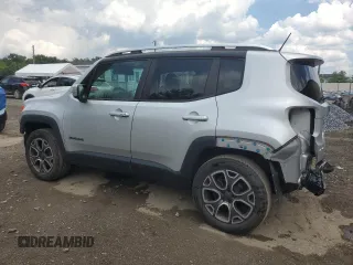 2015 Jeep Renegade Limited with VIN ZACCJBDT0FPB75329, listed as a Copart auction lot 62853495 with 114,693 mi miles and Salvage title. Bid and sale history available at DreamBid. Image 2.