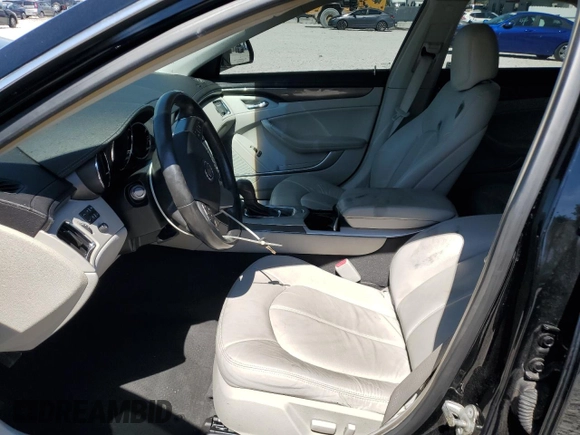 2010 Cadillac CTS with VIN 1G6DA5EG3A0128772, listed as a Copart auction lot 47288265 with 50,808 mi miles and Salvage Title. Bid and sale history available at DreamBid. Image 7.