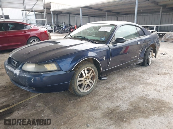 2002 Ford Mustang Standard with VIN 1FAFP40412F226151, listed as a IAAI auction lot 42414805 with 230,718 mi miles and . Bid and sale history available at DreamBid. Image 18.