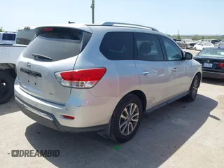 2015 Nissan Pathfinder SL with VIN 5N1AR2MN4FC698515, listed as a IAAI auction lot 41853681 with 179,260 mi miles and . Bid and sale history available at DreamBid. Image 4.