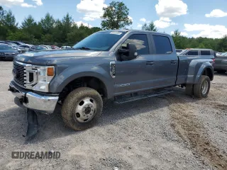 2022 Ford F-350 XL with VIN 1FT8W3DT3NEC68137, listed as a Copart auction lot 56683495 with 83,768 mi miles and Salvage title. Bid and sale history available at DreamBid. Image 1.