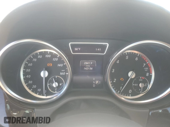 2014 Mercedes-Benz M 350 with VIN 4JGDA5HB4EA359530, listed as a Copart auction lot 47174455 with 142,136 mi miles and Salvage Title. Bid and sale history available at carsss.com. Image 9.