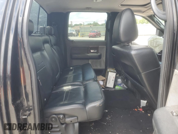 2006 Ford F-150 XLT with VIN 1FTPW12566FB16319, listed as a Copart auction lot 56421535 with 159,628 mi miles and Salvage title. Bid and sale history available at DreamBid. Image 10.