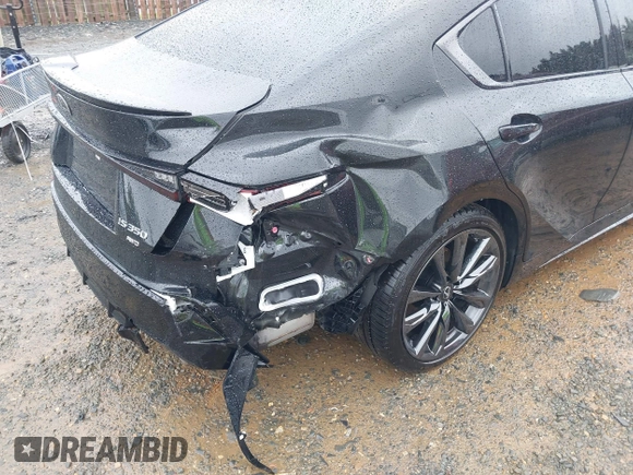2025 Lexus IS 350 F Sport with VIN JTHGZ1E27S5038205, listed as a IAAI auction lot 42296351 with 3,771 mi miles and . Bid and sale history available at DreamBid. Image 17.