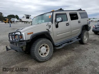 2003 Hummer H2 with VIN 5GRGN23U93H128347, listed as a Copart auction lot 49315985 with 277,074 mi miles and Salvage Title. Bid and sale history available at carsss.com. Image 1.