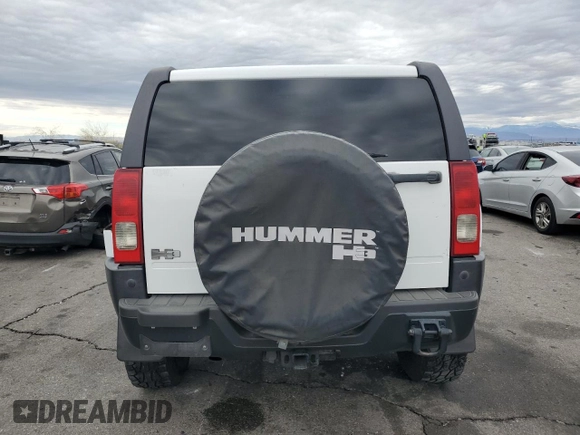2007 Hummer H3 SUV with VIN 5GTDN13E778210485, listed as a Copart auction lot 82046274 with 119,824 mi miles and Salvage Title. Bid and sale history available at DreamBid. Image 6.