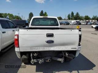 2014 Ford F-250 XL with VIN 1FTBF2B61EEB69314, listed as a Copart auction lot 57801965 with 165,016 mi miles and Salvage title. Bid and sale history available at DreamBid. Image 6.