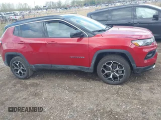 2025 Jeep Compass Limited with VIN 3C4NJDCN2ST545284, listed as a IAAI auction lot 42187547 with 8,005 mi miles and . Bid and sale history available at DreamBid. Image 13.